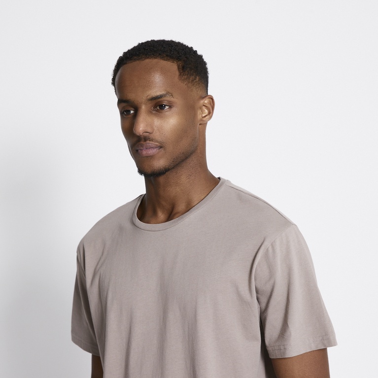 Basic tee "Marlon" Dk Beige